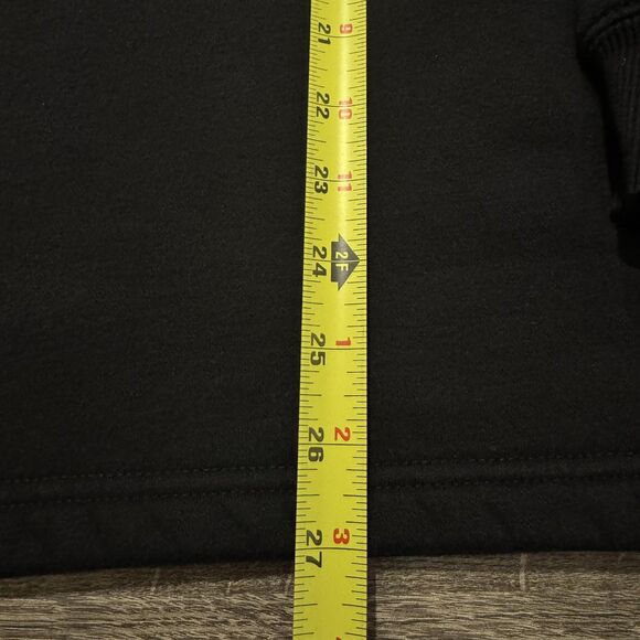 Rip Curl Sweater Mens S Black Quarter Zip Fleece Surf Pullover Logo Sweatshirt - Picture 8 of 8